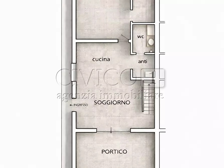 Immagine 31 di Casa bifamiliare in vendita  in Via Ponte 56 a Castegnero