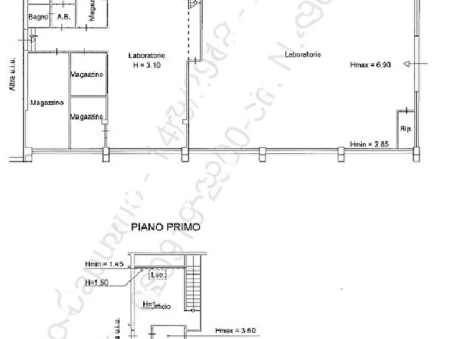 Immagine 10 di Laboratorio in vendita  in Via Fausto Coppi 78 a Macerata