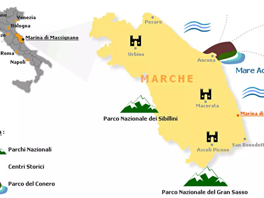 Immagine 7 di Terreno agricolo in vendita  in marina di massignano a Massignano