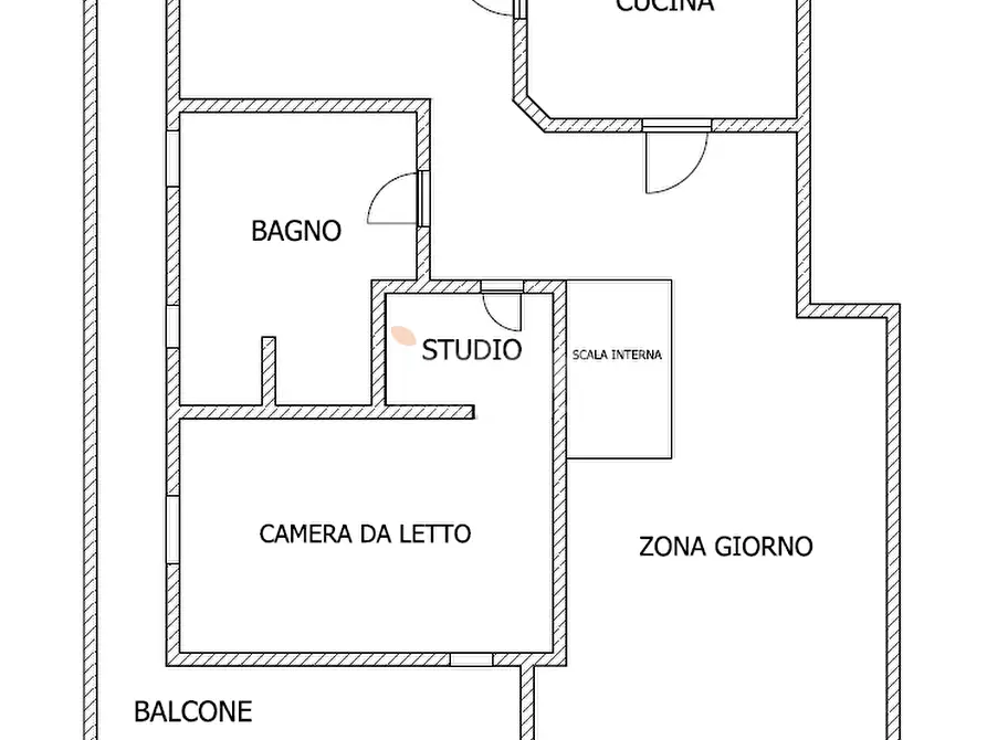Immagine 61 di Quadrilocale in vendita  in Piazza Guido Rossa 8 a Modena