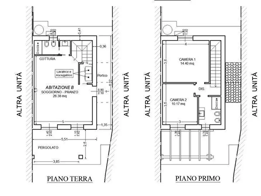 Immagine 9 di Casa semindipendente in vendita  in Via della Pace a Castelnuovo Magra
