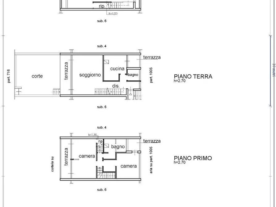 Immagine 31 di Terratetto in vendita  in Via Pisa 5 a Ortonovo