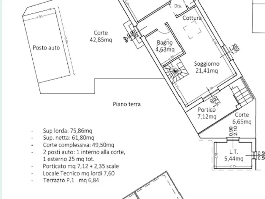Immagine 2 di Casa semindipendente in vendita  in Via Paterno 28 a Sarzana