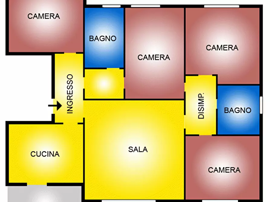 Immagine 1 di Appartamento in affitto  a Bologna