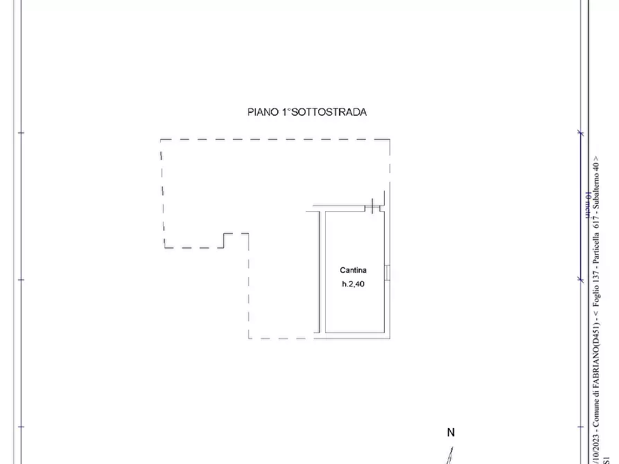 Immagine 9 di Locale commerciale in vendita  in Via Vittorio Veneto 76 a Fabriano
