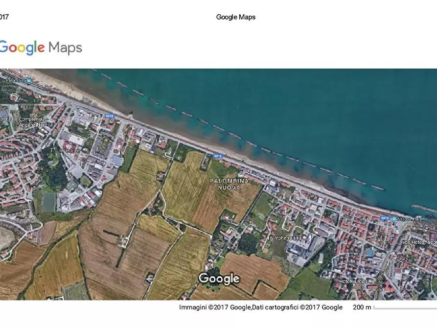 Immagine 2 di Terreno industriale in vendita  a Ancona