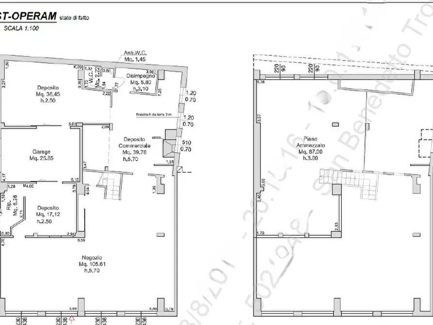 Immagine 11 di Locale commerciale in vendita  in viA CARDUCCI 101 a San Benedetto Del Tronto