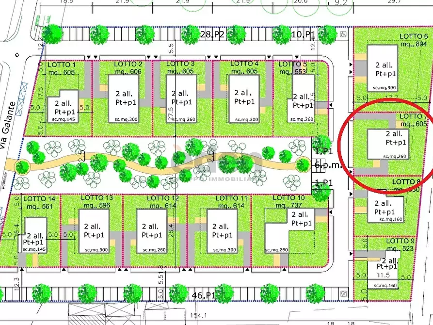 Immagine 2 di Terreno agricolo in vendita  in Via Galante 7 a Castelfranco Emilia