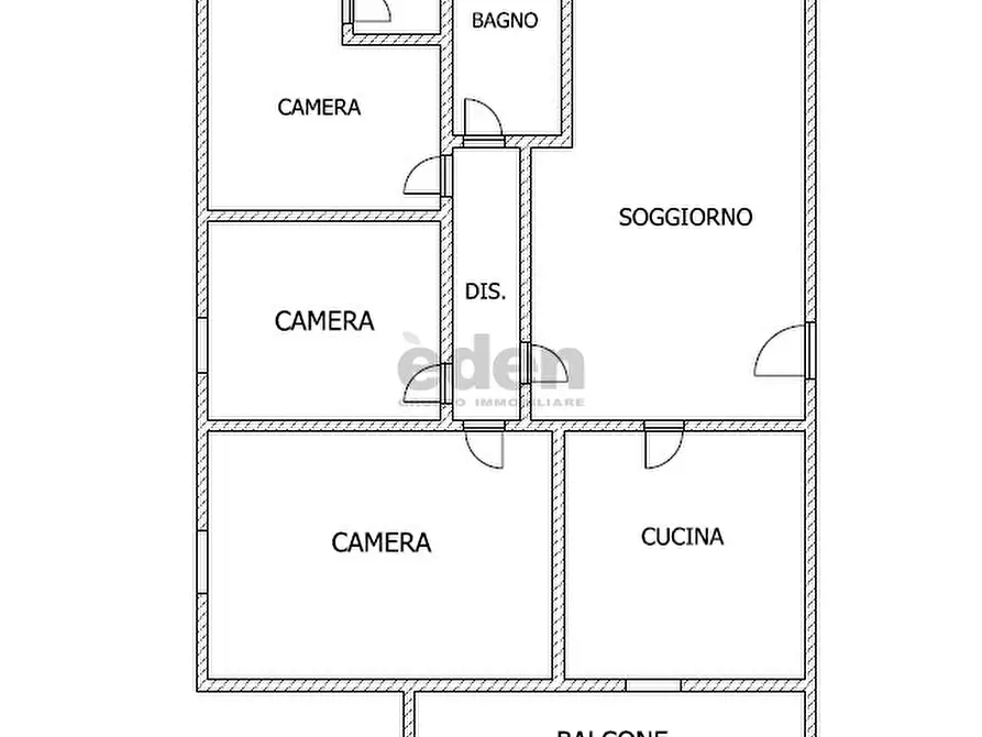 Immagine 9 di Quadrilocale in vendita  in Via Degli Alpini 34 a Modena