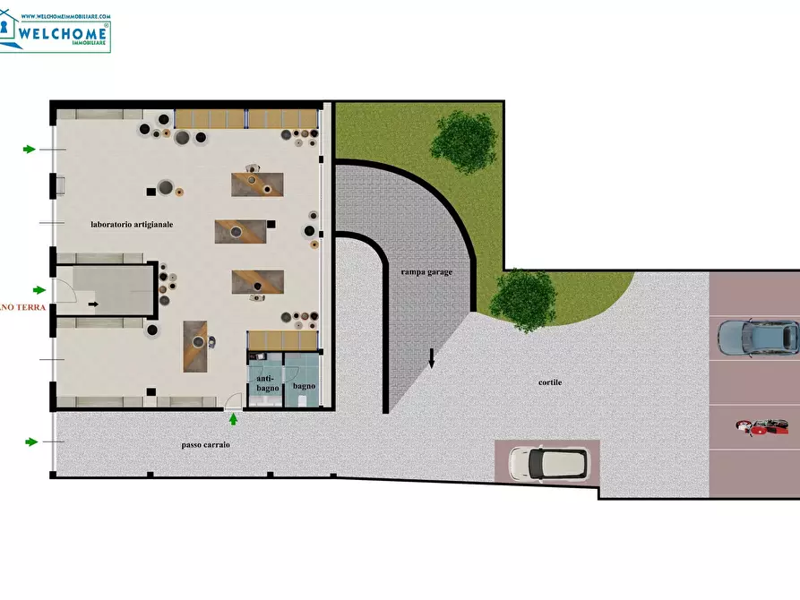 Immagine 1 di Terreno industriale in vendita  a Quartucciu