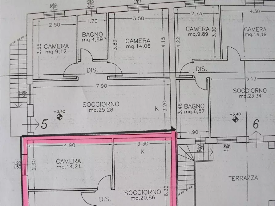 Immagine 6 di Casa semindipendente in vendita  in Strada Statale 1 270 a Ortonovo