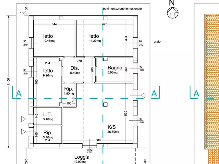 Immagine 14 di Casa indipendente in vendita  in contrada ragnola a San Benedetto Del Tronto