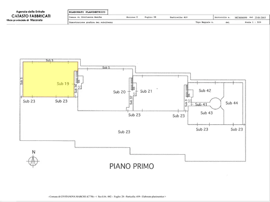 Immagine 11 di Laboratorio in vendita  in VIA LUIGI EINUDI a Civitanova Marche