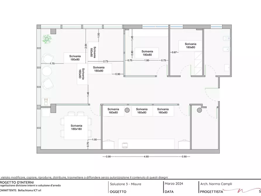 Immagine 21 di Ufficio in affitto  a San Benedetto Del Tronto