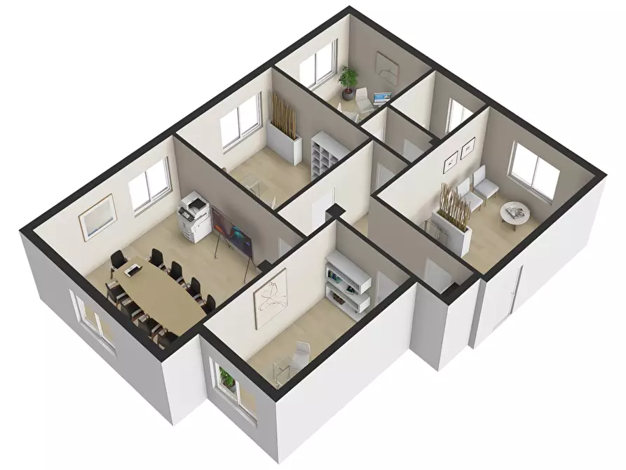 Immagine 3 di Ufficio in vendita  a Cagliari