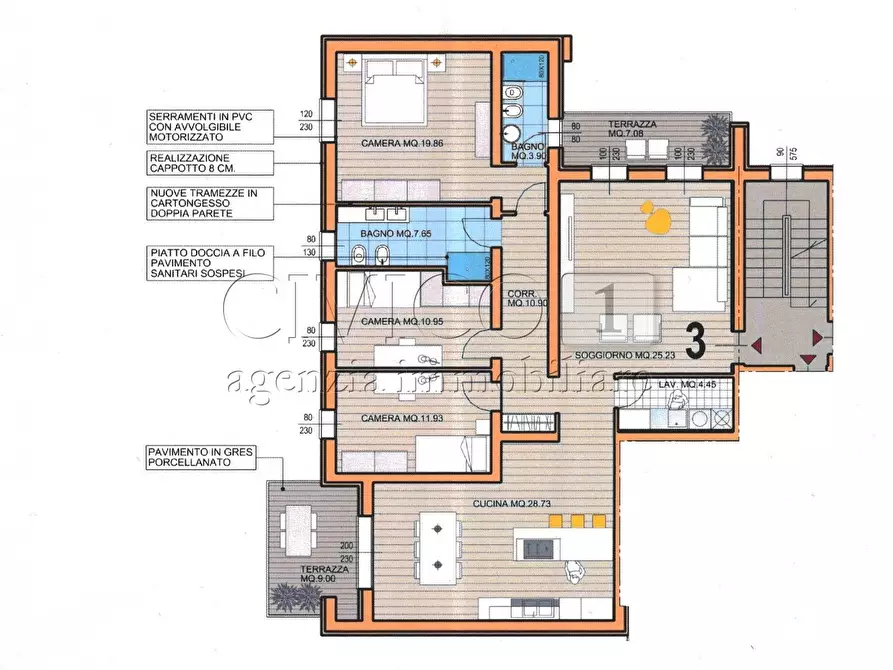 Immagine 16 di Appartamento in vendita  in Viale Riviera Berica 26 a Nanto