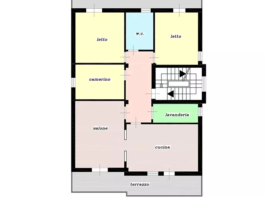 Immagine 12 di Pentalocale in vendita  in Via ST 31 39 a Palermo