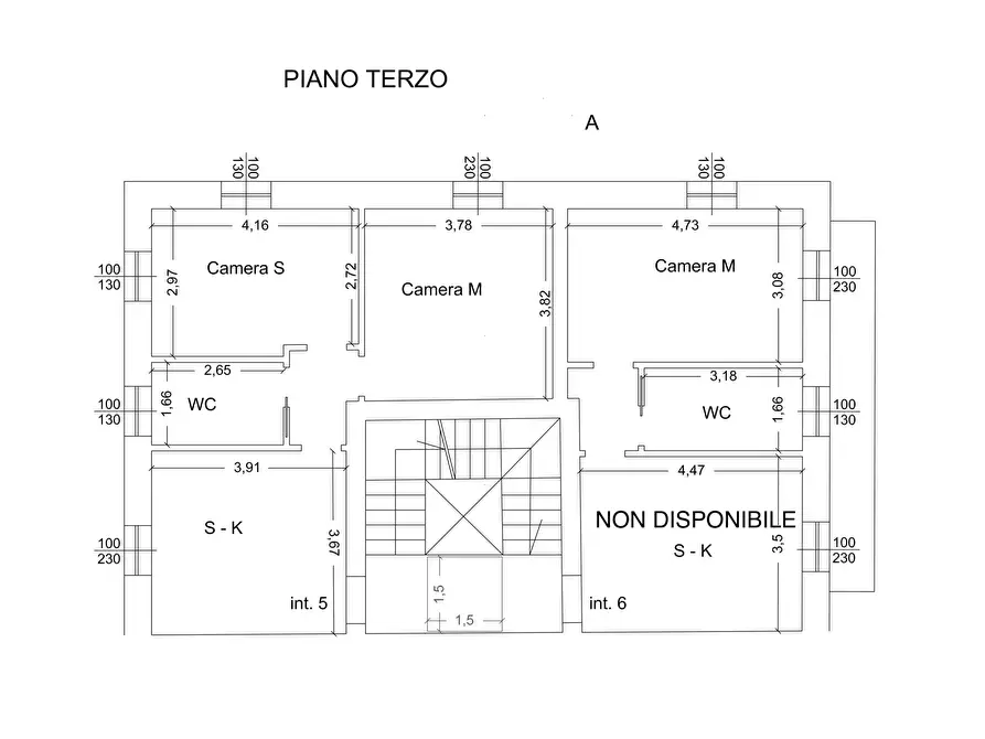 Immagine 22 di Quadrilocale in affitto  a San Benedetto Del Tronto