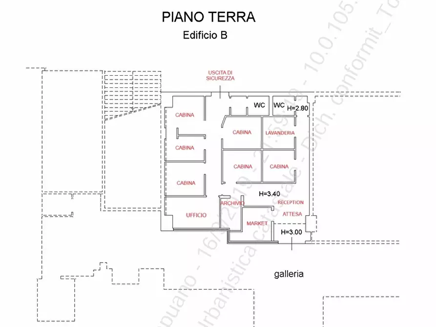 Immagine 15 di Locale commerciale in vendita  in Contrada Pace a Tolentino