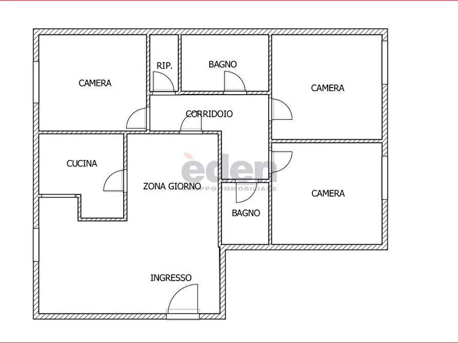 Immagine 3 di Quadrilocale in vendita  in Via Claudio Galeno 62 a Modena