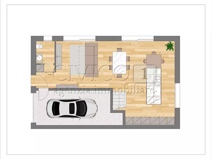 Immagine 2 di Casa trifamiliare in vendita  in Via dei Favari 3 a Limena
