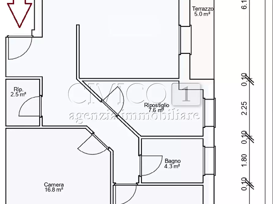 Immagine 22 di Appartamento in vendita  in via str. Lovolo a Albettone