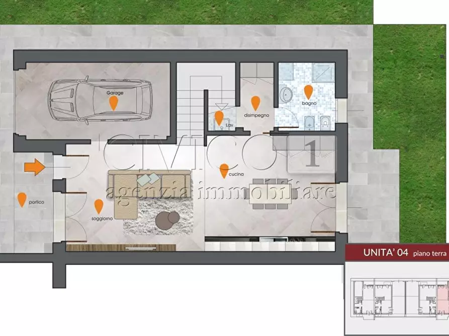 Immagine 28 di Casa bifamiliare in vendita  in Via Capitello a Montegaldella