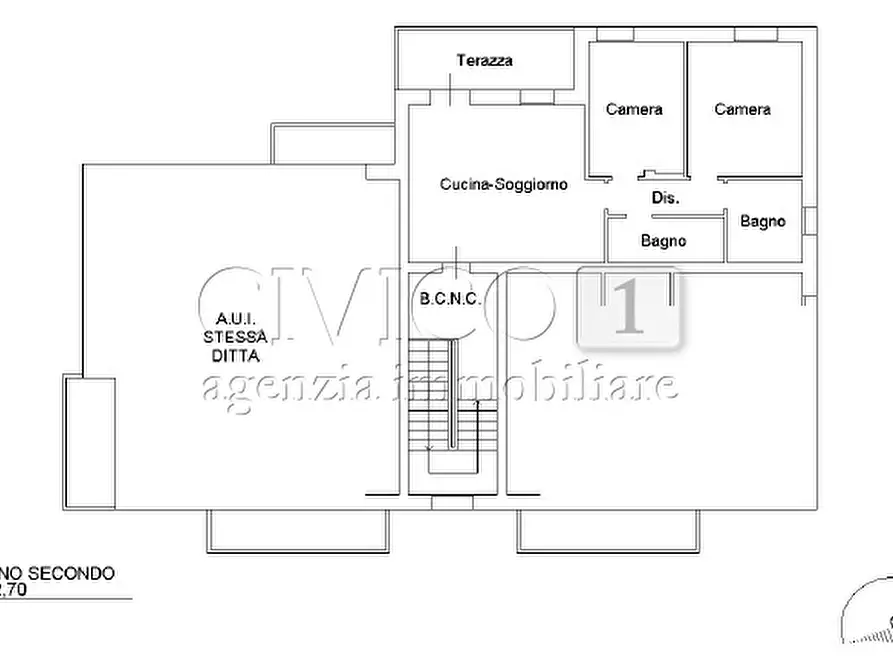 Immagine 2 di Appartamento in vendita  in Via dei Bersaglieri 72 a Torri Di Quartesolo