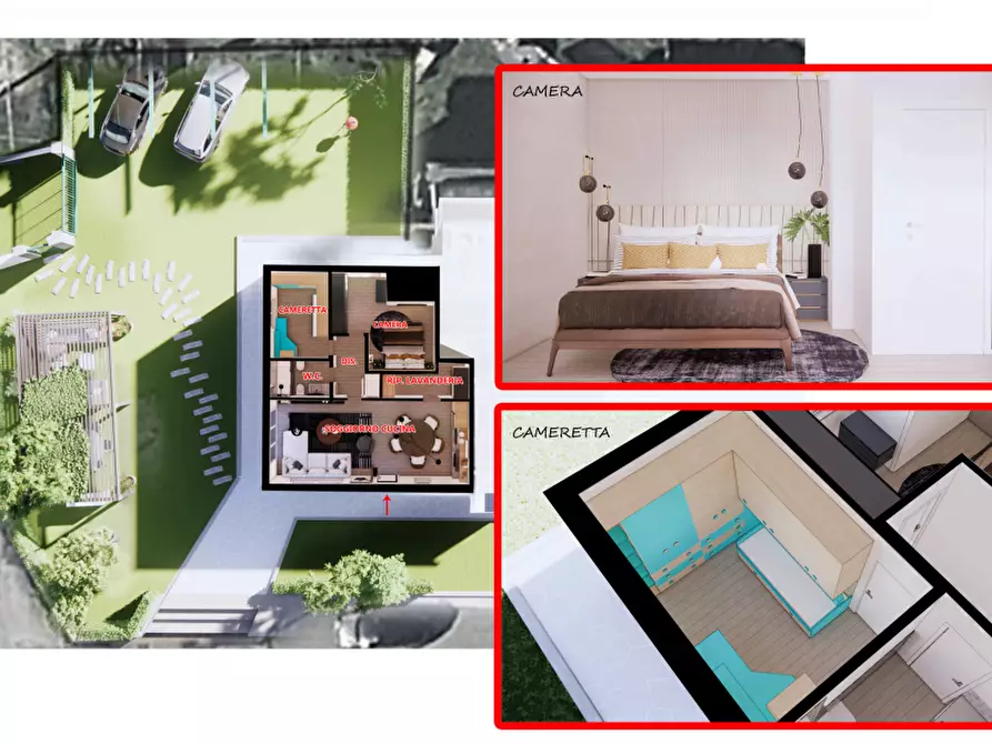 Immagine 7 di Casa semindipendente in vendita  in Via Bozzi 153 a Ortonovo