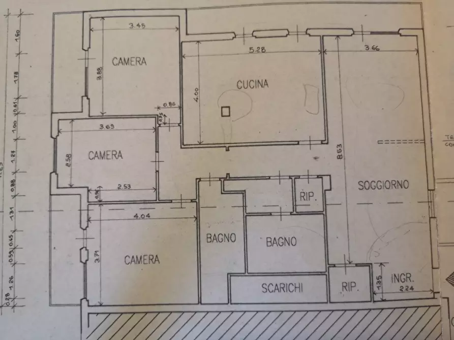 Immagine 24 di Appartamento in vendita  in Piazza Marco Tosini 1 a Castelnuovo Magra