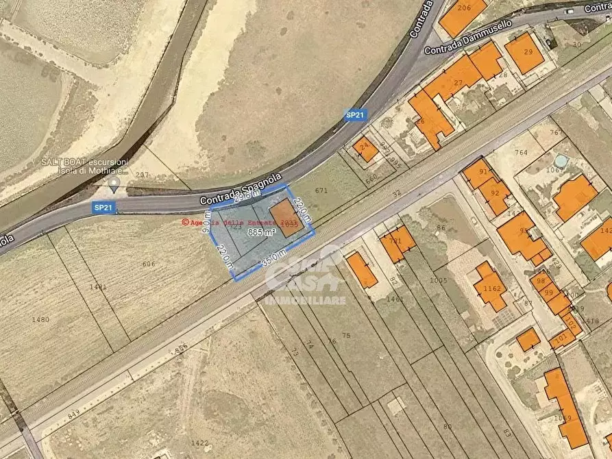 Immagine 3 di Terreno in vendita  a Marsala