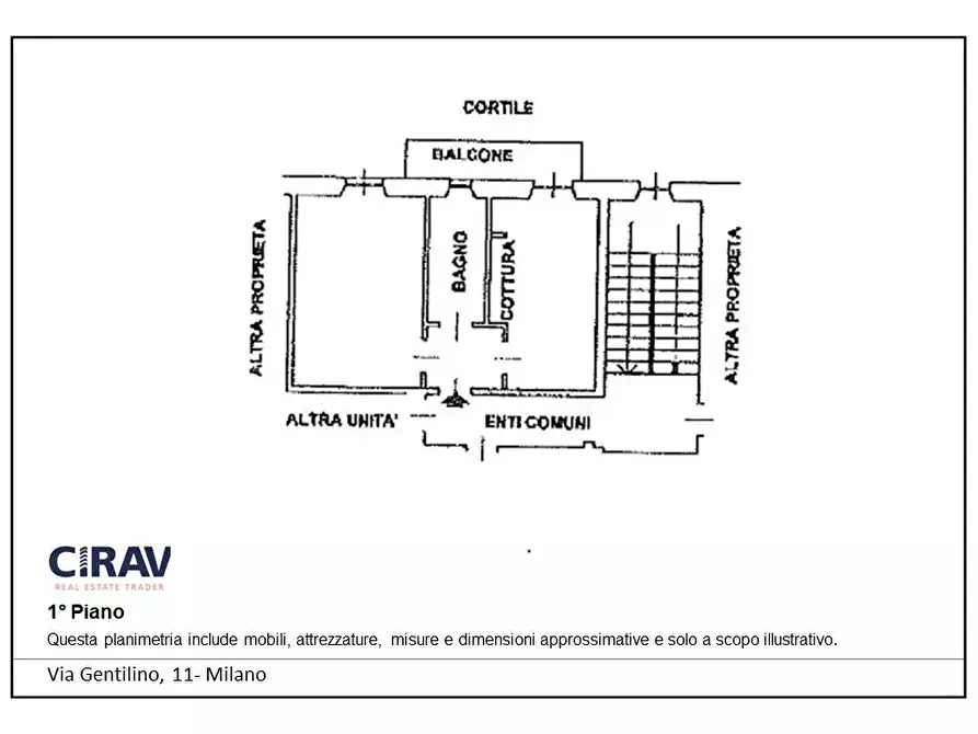 Immagine 15 di Casa trifamiliare in affitto  in Via Gentilino, 11 a Milano