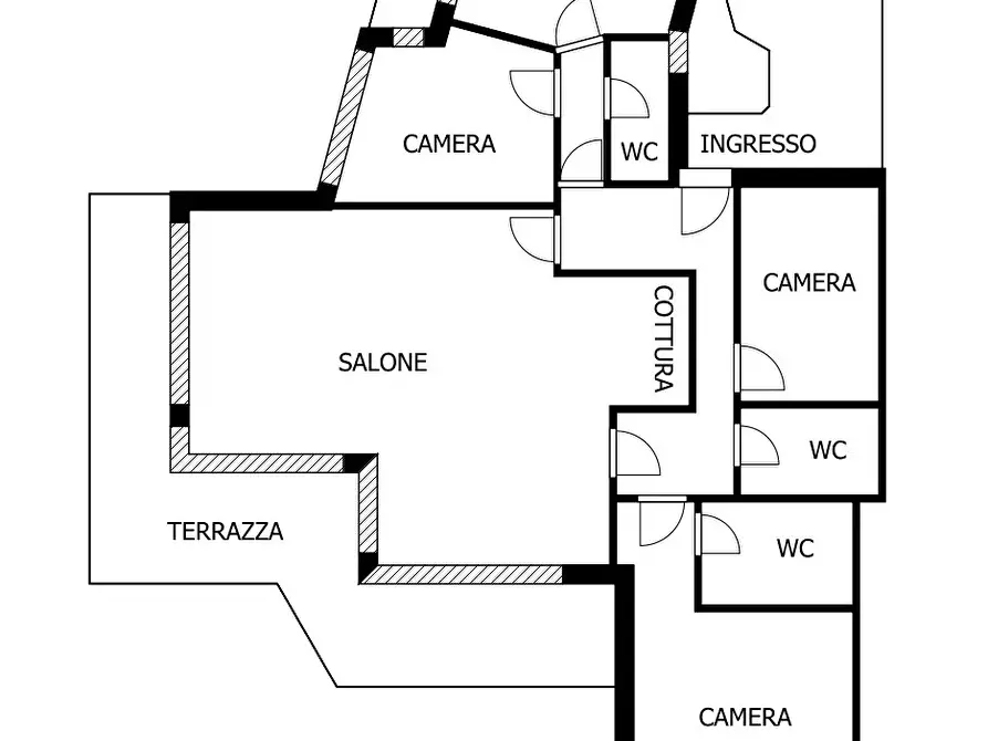 Immagine 53 di Casa trifamiliare in vendita  in Tigullio Rocks a Chiavari