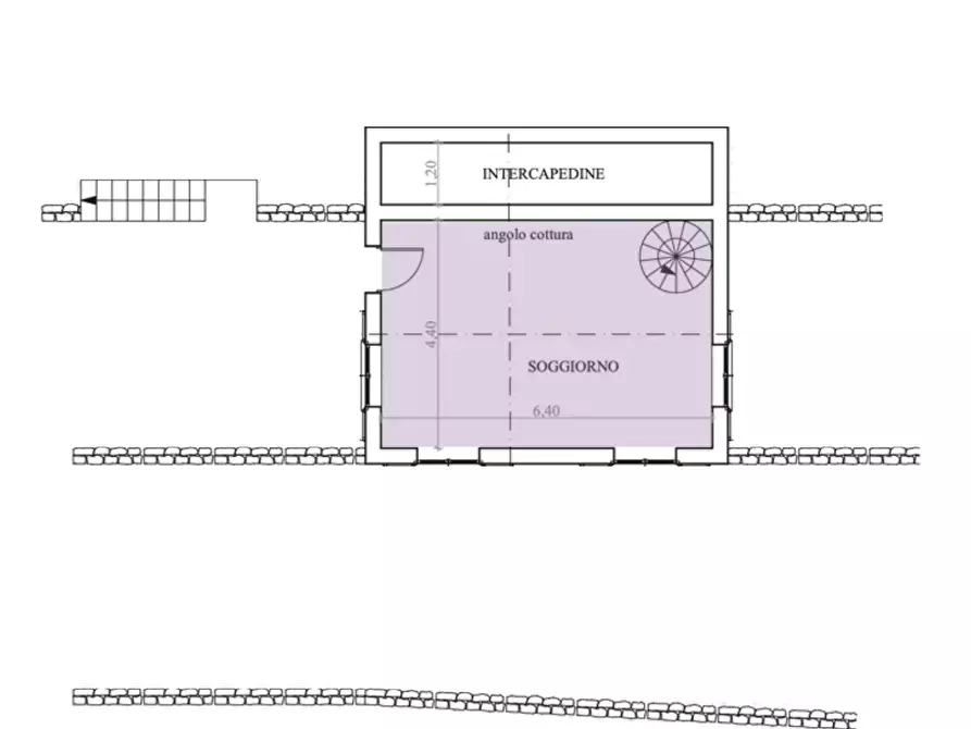 Immagine 3 di Terreno edificabile in vendita  in Frazione Verrandi, 9 a Ventimiglia