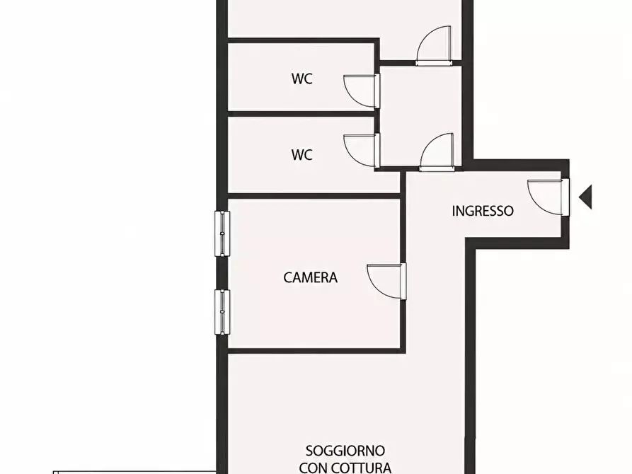 Immagine 25 di Casa trifamiliare in vendita  in Via Vittorio Veneto a Chiavari
