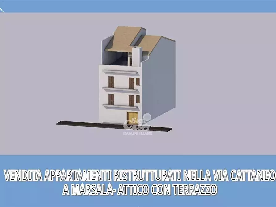 Immagine 1 di Casa trifamiliare in vendita  a Marsala