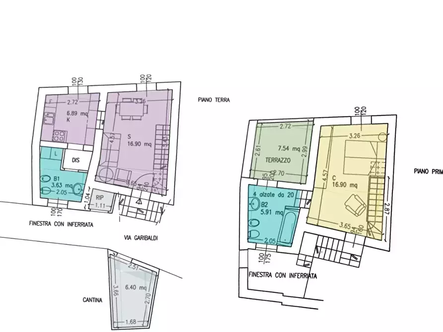 Immagine 5 di Casa trifamiliare in vendita  a Airole