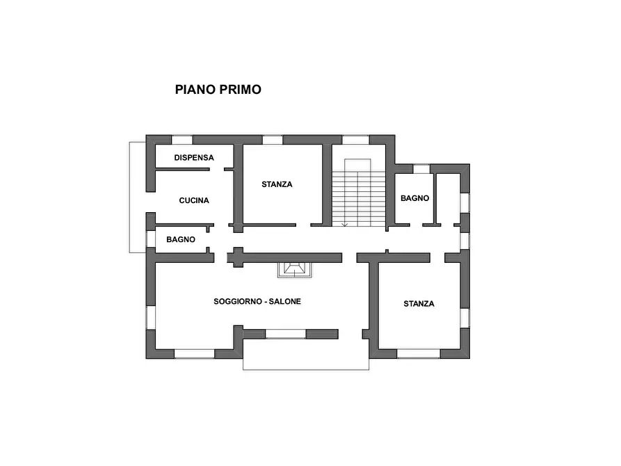 Immagine 29 di Casa trifamiliare in vendita  in Viale della Repubblica, 34 a Altomonte