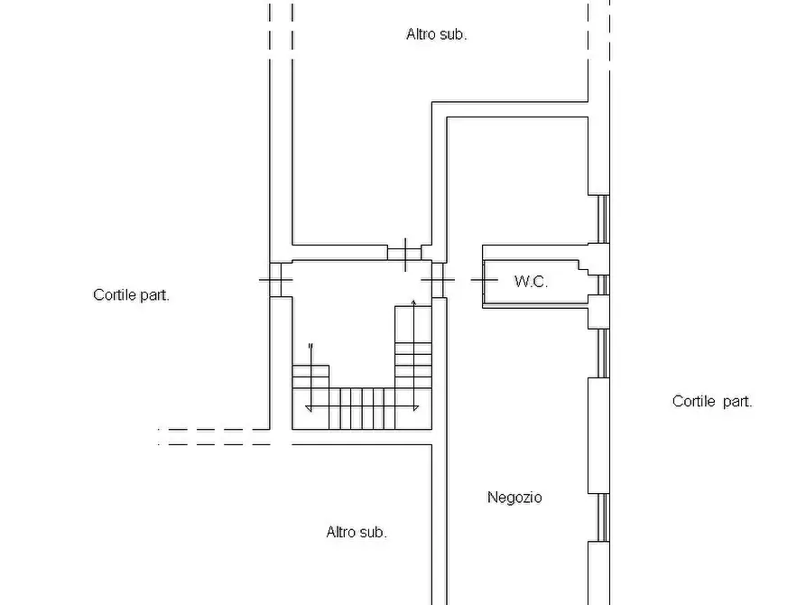 Immagine 4 di Attico in vendita  in Via Lucania, n. 15 a Messina