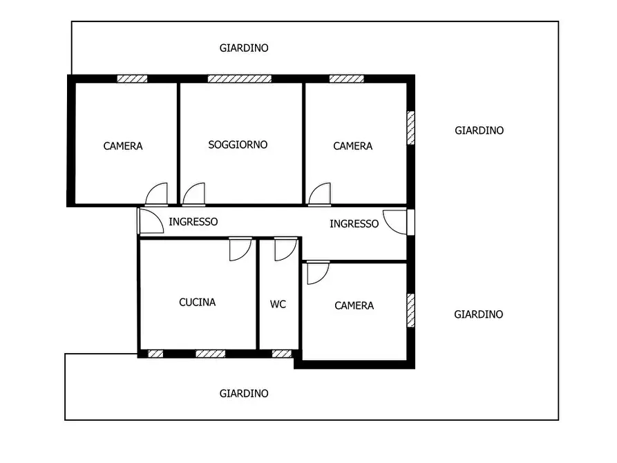 Immagine 23 di Casa trifamiliare in vendita  in Corso Buenos Aires a Chiavari