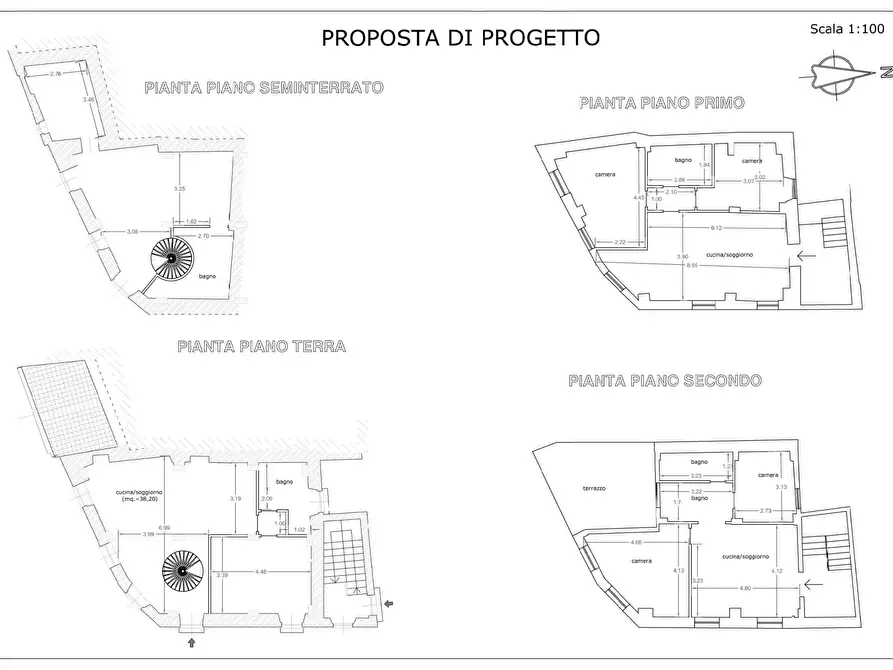 Immagine 12 di Casa trifamiliare in vendita  in Via Comorga Rivarola a Carasco