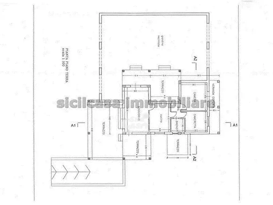 Immagine 6 di Terreno edificabile in vendita  a Marsala