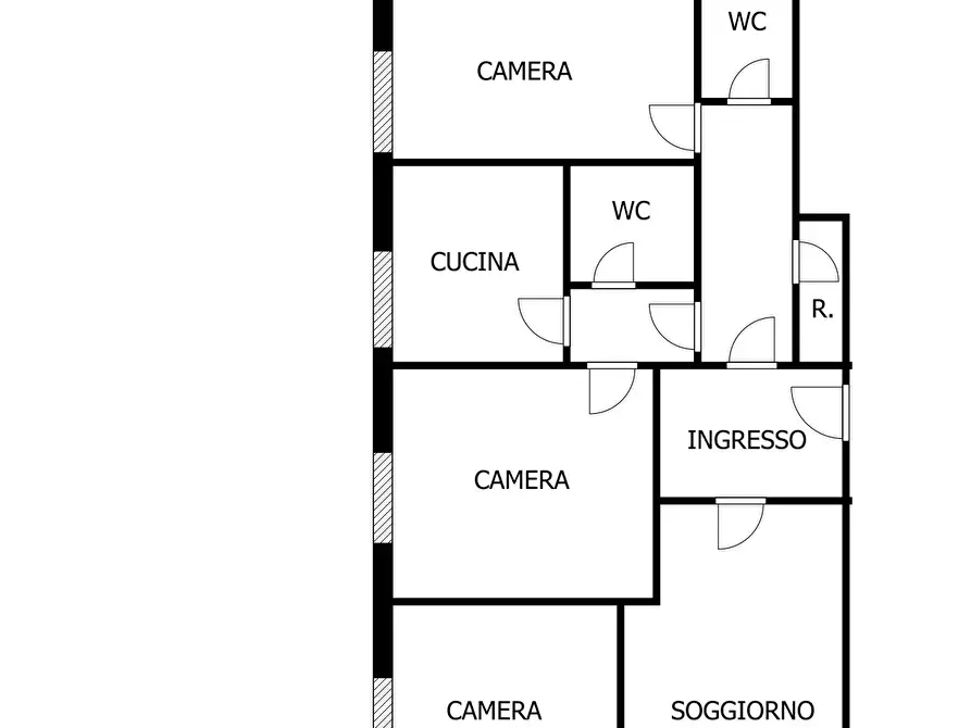 Immagine 29 di Casa trifamiliare in vendita  in Corso Giuseppe Garibaldi a Chiavari