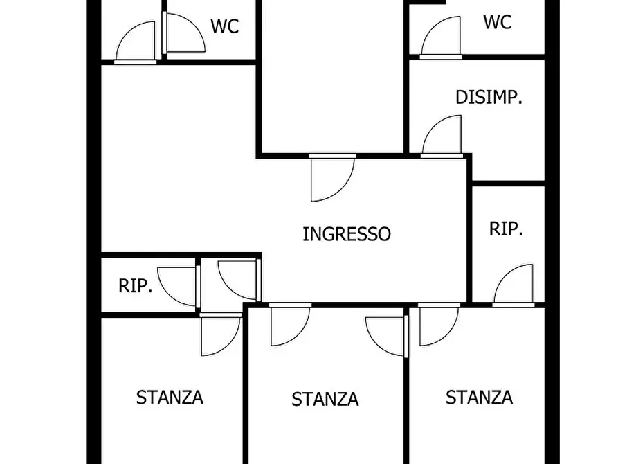 Immagine 13 di Castello in affitto  in Via Martiri della Liberazione a Chiavari