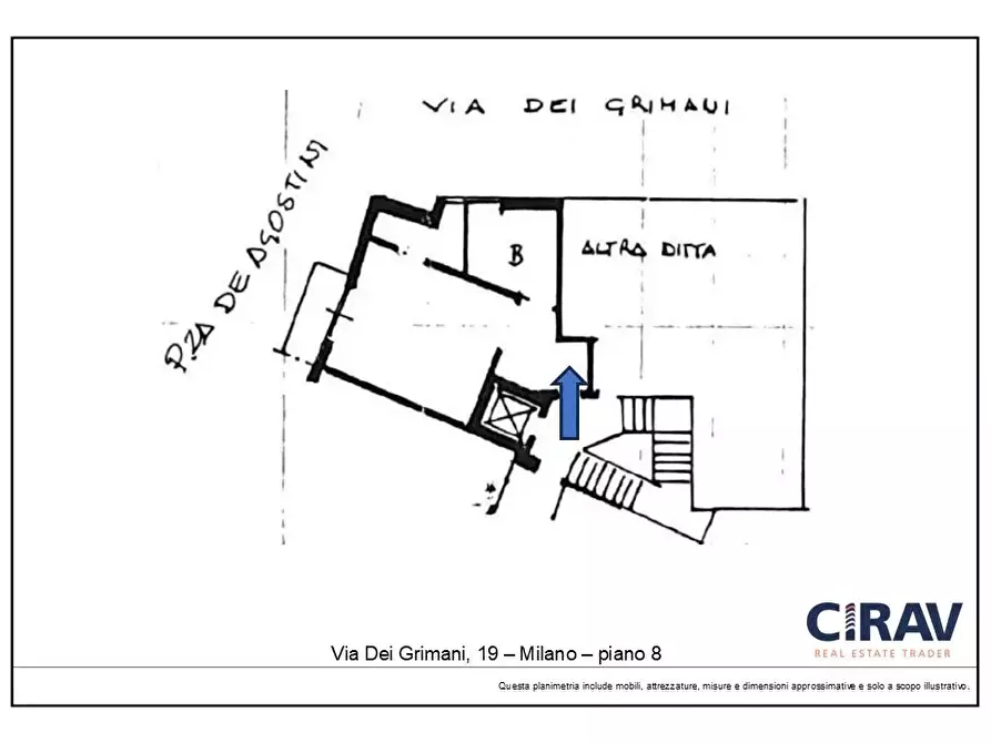 Immagine 16 di Casa trifamiliare in affitto  in Via dei Grimani, 19 a Milano
