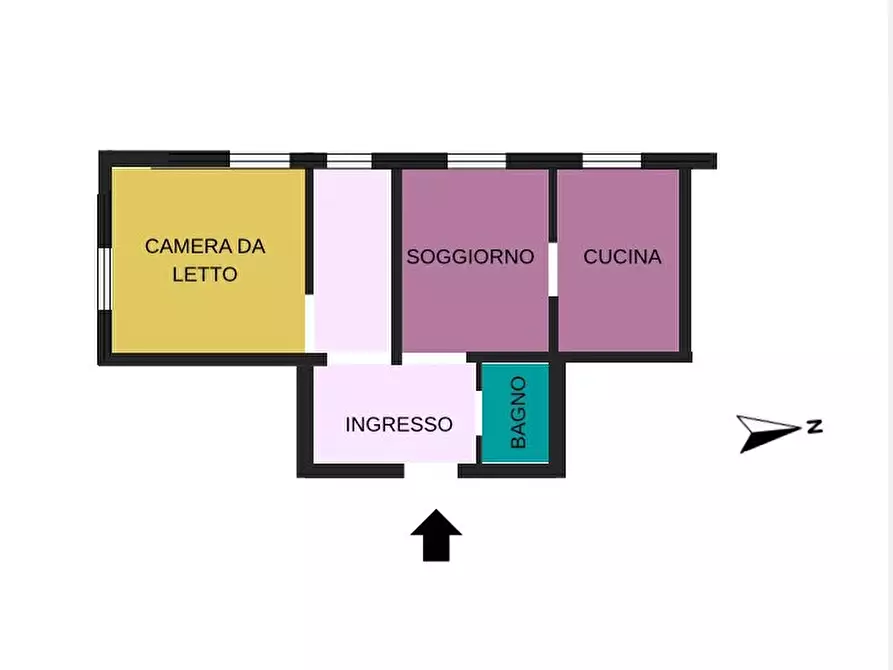 Immagine 2 di Casa trifamiliare in vendita  in Via Mazzini, 8 a Ventimiglia