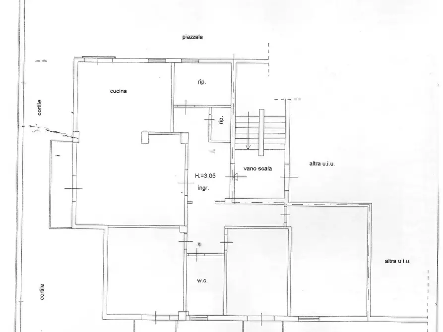 Immagine 14 di Casa trifamiliare in vendita  in Via Muzio Attendolo Sforza, 1 a Messina