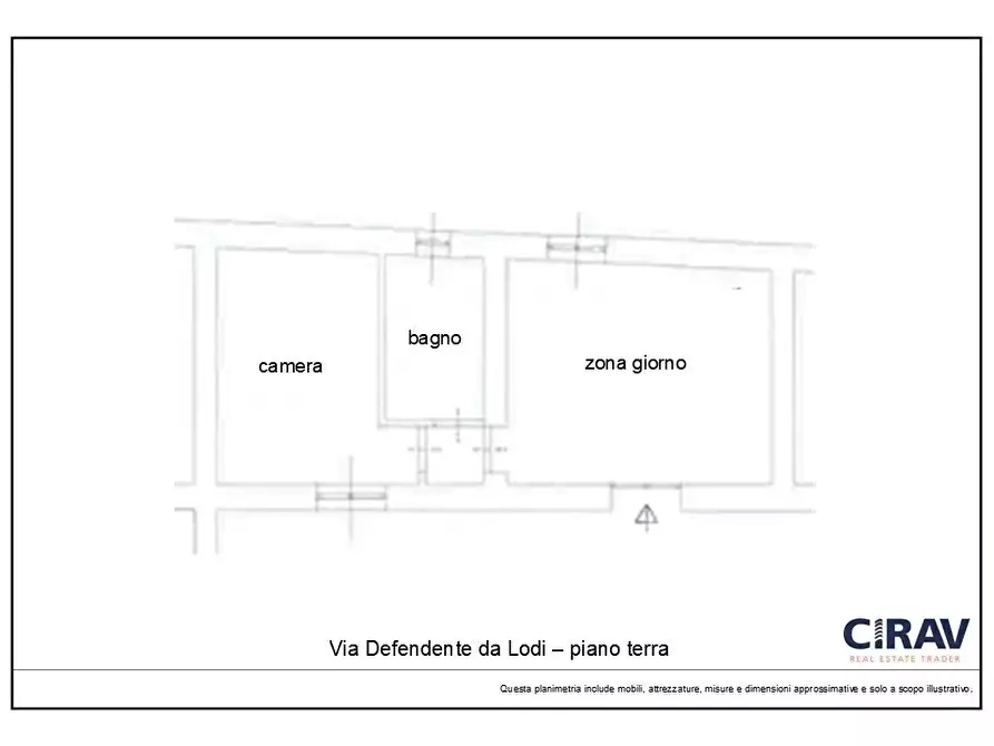 Immagine 8 di Casa trifamiliare in affitto  in Via Defendente Lodi, 72 a Lodi
