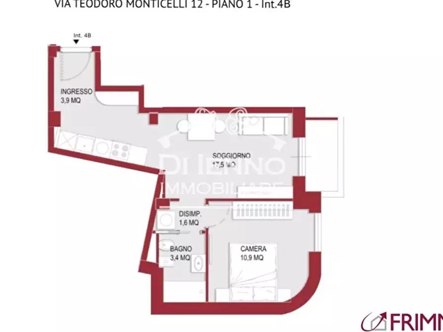 Immagine 10 di Casa trifamiliare in vendita  in Via Teodoro Monticelli a Roma