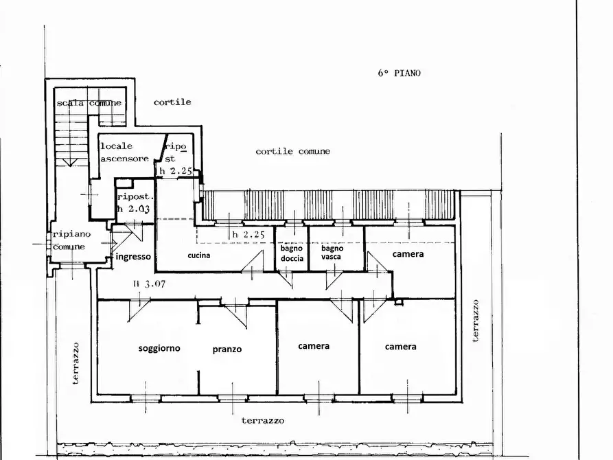 Immagine 15 di Casa trifamiliare in affitto  in Via Giovanni Boccaccio a Milano